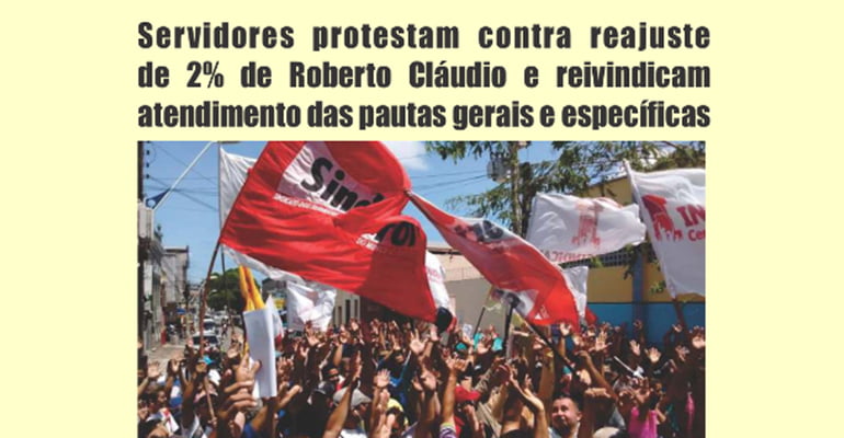 Servidores de Fortaleza: Campanha salarial - dia 14/04, todos à Praça do Ferreira às 8h!