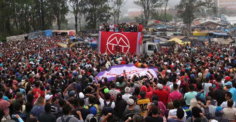 Solidariedade a ocupação Povo sem Medo reúne 15 mil em São Bernardo