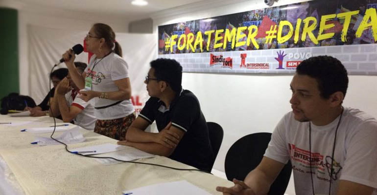 Intersindical no Ceará é oficialmente fundada - INTERSINDICAL
