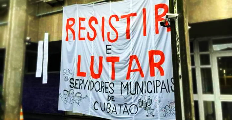 Comissão de Lutas dos Servidores de Cubatão: NÃO NOS CALARÃO!
