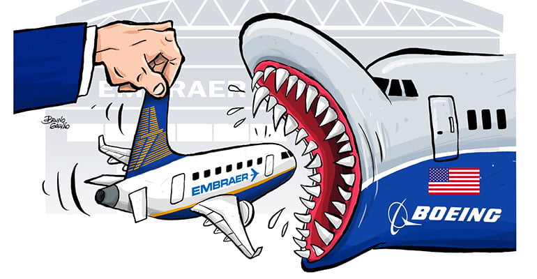 Embraer e Boeing: o que está em jogo? | Intersindical