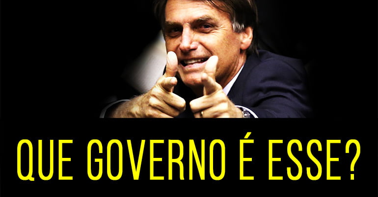 conjuntura em movimento, que governo é esse, jair bolsonaro, homem apontando o dedo, homem ameaçando, presidente do brasil