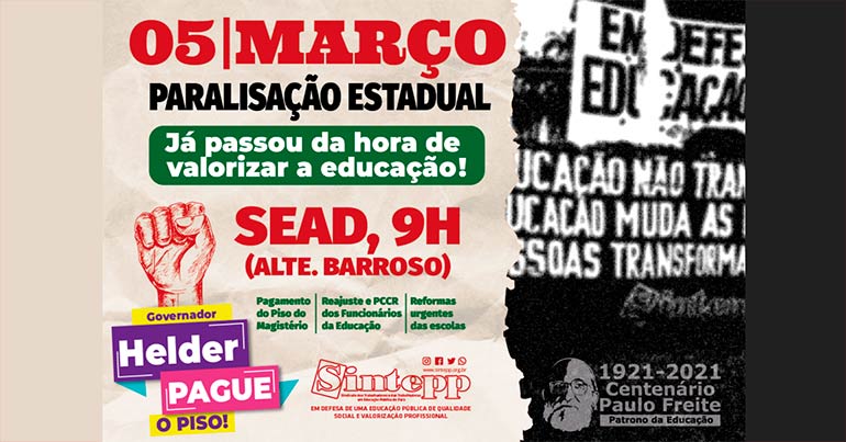Paralisação Estadual